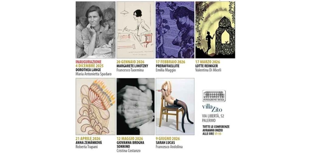 sicilia,arte,cultura,mostre,conferenze,donne,artiste,fotografia,libro,palermo,fondazionesicilia,conservatorio,storiadellarte,eventi,ventennale,anisa,settimanaleculture,udi,magnum,fotografe